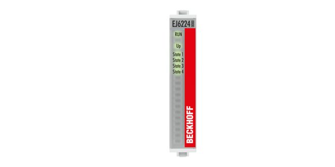 EJ6224 | EtherCAT plug-in module, 4-channel communication interface, IO-Link, master