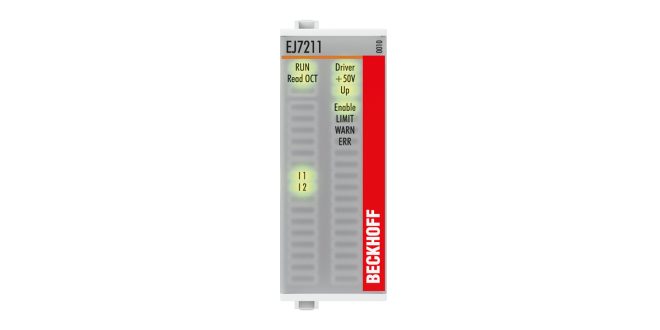 EJ7211-0010 | EtherCAT plug-in module, 1-channel motion interface, servomotor, 48 V DC, 4.5 A, OCT