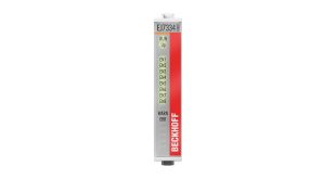 EJ7334-0008 | EtherCAT plug-in module, 4-channel motion interface, DC motor, 24 V DC, 3 A