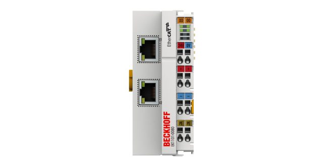 EK1101-0080 | EtherCAT Coupler with ID switch, Fast Hot Connect