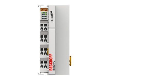 EK1110-0043 | EtherCAT EJ coupler, CX and EL terminal connection