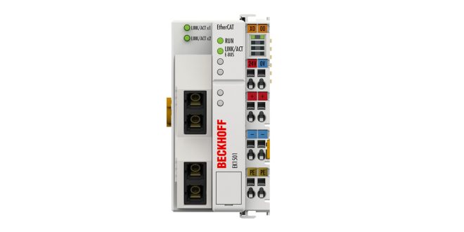 EK1501 | EtherCAT Coupler with ID switch, multi-mode fiber optic