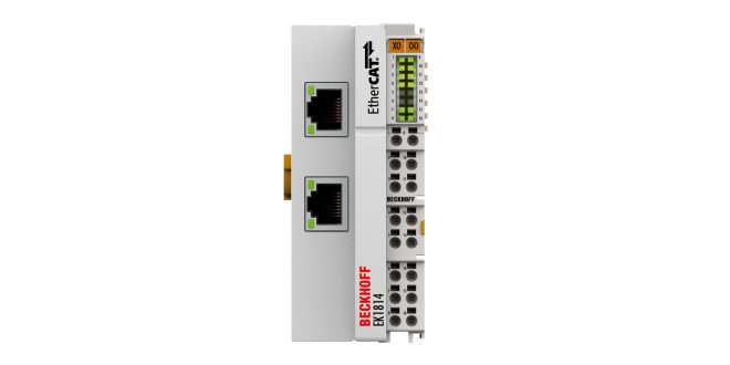 EK1814 | EtherCAT Coupler with integrated digital inputs/outputs