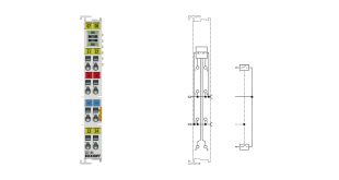 EL1144 | EtherCAT Terminal, 4-channel digital input, 12 V DC, 10 µs