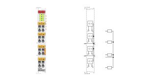 EL2068 | EtherCAT Terminal, 8-channel digital output, 24 V DC, 0.5 A, with channel diagnostics