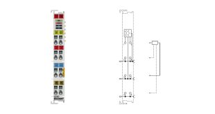 EL2202 | EtherCAT Terminal, 2-channel digital output, 24 V DC, 0.5 A, push-pull, tristate