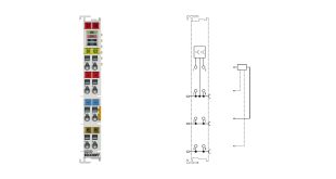 EL2252 | EtherCAT Terminal, 2-channel digital output, 24 V DC, 0.5 A, timestamp