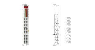 EL2258 | EtherCAT Terminal, 8-channel digital output, 24 V DC, 0.5 A, multi-timestamp