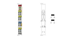 EL2535-0005 | EtherCAT Terminal, 2-channel PWM output, 24 V DC, 5 A, current-controlled