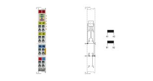 EL2535-0103 | EtherCAT Terminal, 2-channel PWM output, 12…48 V DC, 3 A, current-controlled