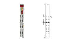 EL2595 | EtherCAT Terminal, 1-channel LED output, 48 V DC, 0.7 A