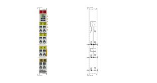 EL2602-0010 | EtherCAT Terminal, 2-channel relay output, 230 V AC, 30 V DC, 5 A, contact-protecting switching