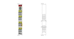 EL2624 | EtherCAT Terminal, 4-channel relay output, 125 V AC, 30 V DC, 0.5 A AC, 2 A DC