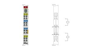 EL2784 | EtherCAT Terminal, 4-channel solid state relay output, 30 V AC, 48 V DC, 2 A