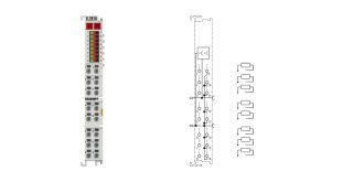 EL2828 | EtherCAT Terminal, 8-channel digital output, 24 V DC, 2 A