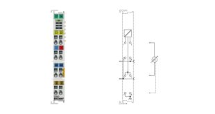EL3062 | EtherCAT Terminal, 2-channel analog input, voltage, 0…10 V, 12 bit, single-ended