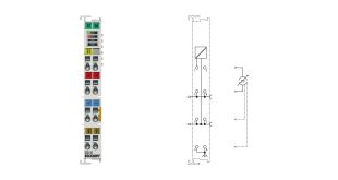 EL3151 | EtherCAT Terminal, 1-channel analog input, current, 4…20 mA, 16 bit, single-ended