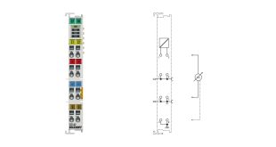 EL3162 | EtherCAT Terminal, 2-channel analog input, voltage, 0…10 V, 16 bit, single-ended