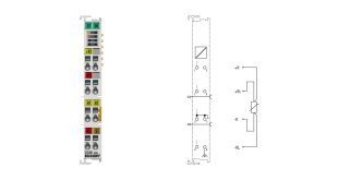 EL3201-0030 | EtherCAT Terminal, 1-channel analog input, temperature, RTD (Pt100), 16 bit, high-precision, externally calibrated