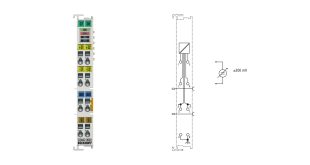 EL3602-0002 | EtherCAT Terminal, 2-channel analog input, voltage, ±200 mV, 24 bit, high-precision