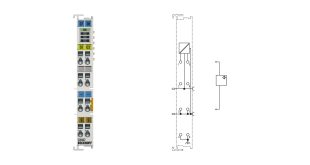 EL4002 | EtherCAT Terminal, 2-channel analog output, voltage, 0…10 V, 12 bit