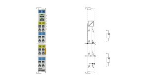 EL4014 | EtherCAT Terminal, 4-channel analog output, current, 0…20 mA, 12 bit