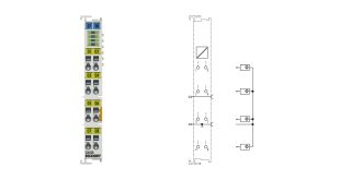 EL4038 | EtherCAT Terminal, 8-channel analog output, voltage, ±10 V, 12 bit