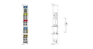 EL4112-0010 | EtherCAT Terminal, 2-channel analog output, current, ±10 mA, 16 bit