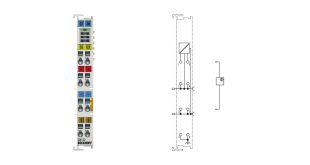 EL4112 | EtherCAT Terminal, 2-channel analog output, current, 0…20 mA, 16 bit