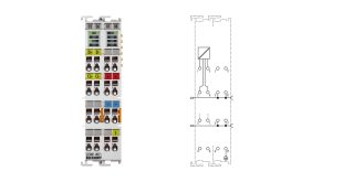 EL5001-0011 | EtherCAT Terminal, 1-channel encoder interface, SSI, monitor