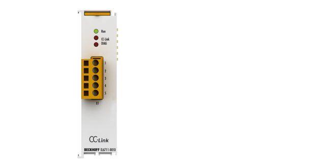 EL6711-0010 | EtherCAT Terminal, 1-channel communication interface, CC-Link, slave