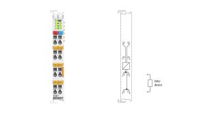 EL6821 | EtherCAT Terminal, 1-channel communication interface, DALI-2, master/power supply