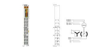 EL7201-0010 | EtherCAT Terminal, 1-channel motion interface, servomotor, 48 V DC, 2.8 A, OCT