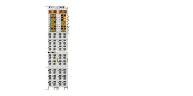 EL7411-9014 | EtherCAT Terminal, 1-channel motion interface, BLDC motor, 48 V DC, 4.5 A, with incremental encoder, suitable for STO applications