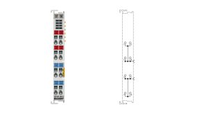 EL9185-0010 | Potential distribution terminal, 4 x 24 V DC, 4 x 0 V DC, potential supply function