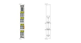 EL9187 | Potential distribution terminal, 8 x 0 V DC