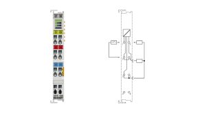 EL9221-5000 | Overcurrent protection terminal, 24 V DC, 1-channel, max. 10 A, adjustable