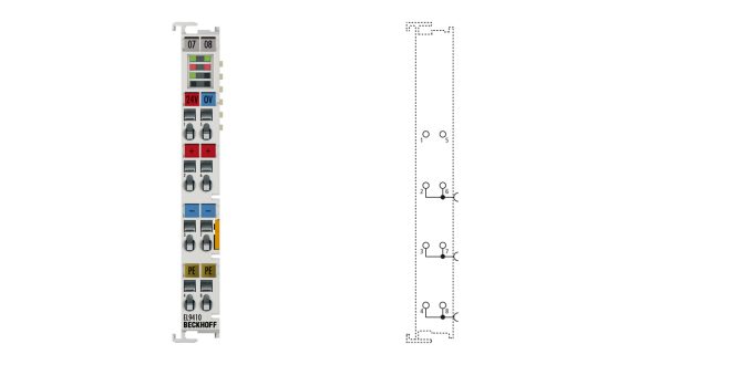 EL9410 | Power supply terminal for E-bus, with diagnostics