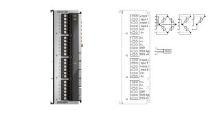 ELM3542-0000 | EtherCAT Terminal, 2-channel analog input, measuring bridge, full/half/quarter bridge, 24 bit, 1 ksps, TEDS