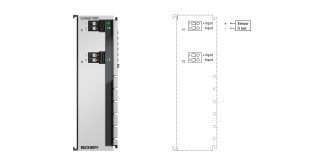 ELM3602-0000 | EtherCAT Terminal, 2-channel analog input, IEPE/accelerometer, 24 bit, 50 ksps