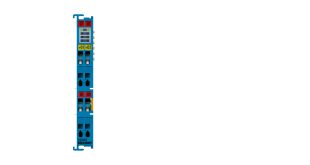 ELX2002 | EtherCAT Terminal, 2-channel digital output, 24 V DC, 45 mA, Ex i