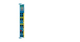 ELX3351-0090 | EtherCAT Terminal, 1-channel analog input, measuring bridge, full bridge, 24 bit, Ex i, TwinSAFE SC