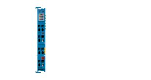 ELX4181 | EtherCAT Terminal, 1-channel analog output, current, 0/4…20 mA, 16 bit, single-ended, HART, Ex i