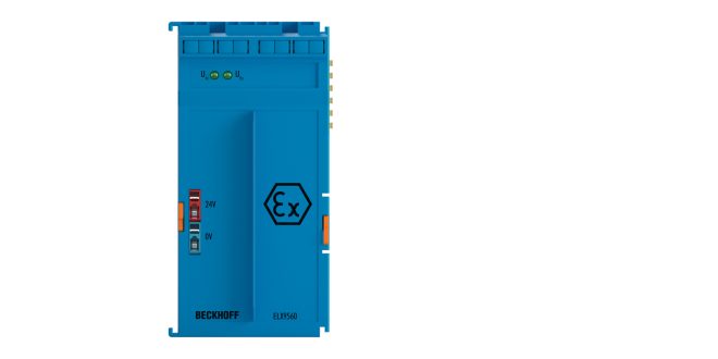 ELX9560 | Power supply terminal, 24 V DC, electrically isolated