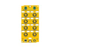 EP1957-0022 | EtherCAT Box, 8-channel digital input + 4-channel digital output, 24 V DC, 0.5 A, M12, TwinSAFE, TwinSAFE Logic