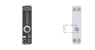 EP2816-0004 | EtherCAT Box, 16-channel digital output, 24 V DC, 0.5 A, M16
