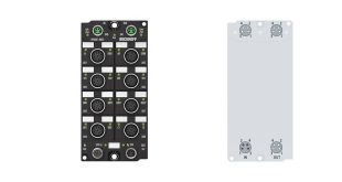 EP8601-0022 | EtherCAT Box, 12-channel multi-interface, 8 x DI, 1 x CNT, 4 x DO, 2 x PWM, 1 x AI, 1 x AO, 1 x ENC AB