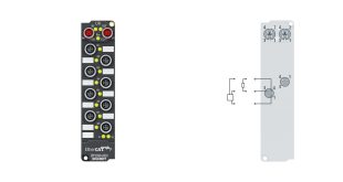 EPP2008-0001 | EtherCAT P Box, 8-channel digital output, 24 V DC, 0.5 A, M8