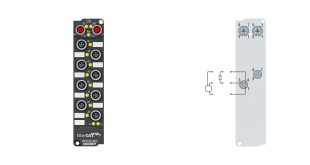 EPP2038-0001 | EtherCAT P Box, 8-channel digital output, 24 V DC, 2 A, M8, with diagnostics