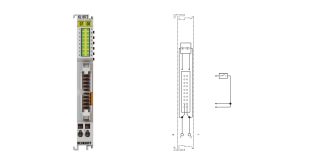 KL1872 | Bus Terminal, 16-channel digital input, 24 V DC, 0.2 ms, flat-ribbon cable